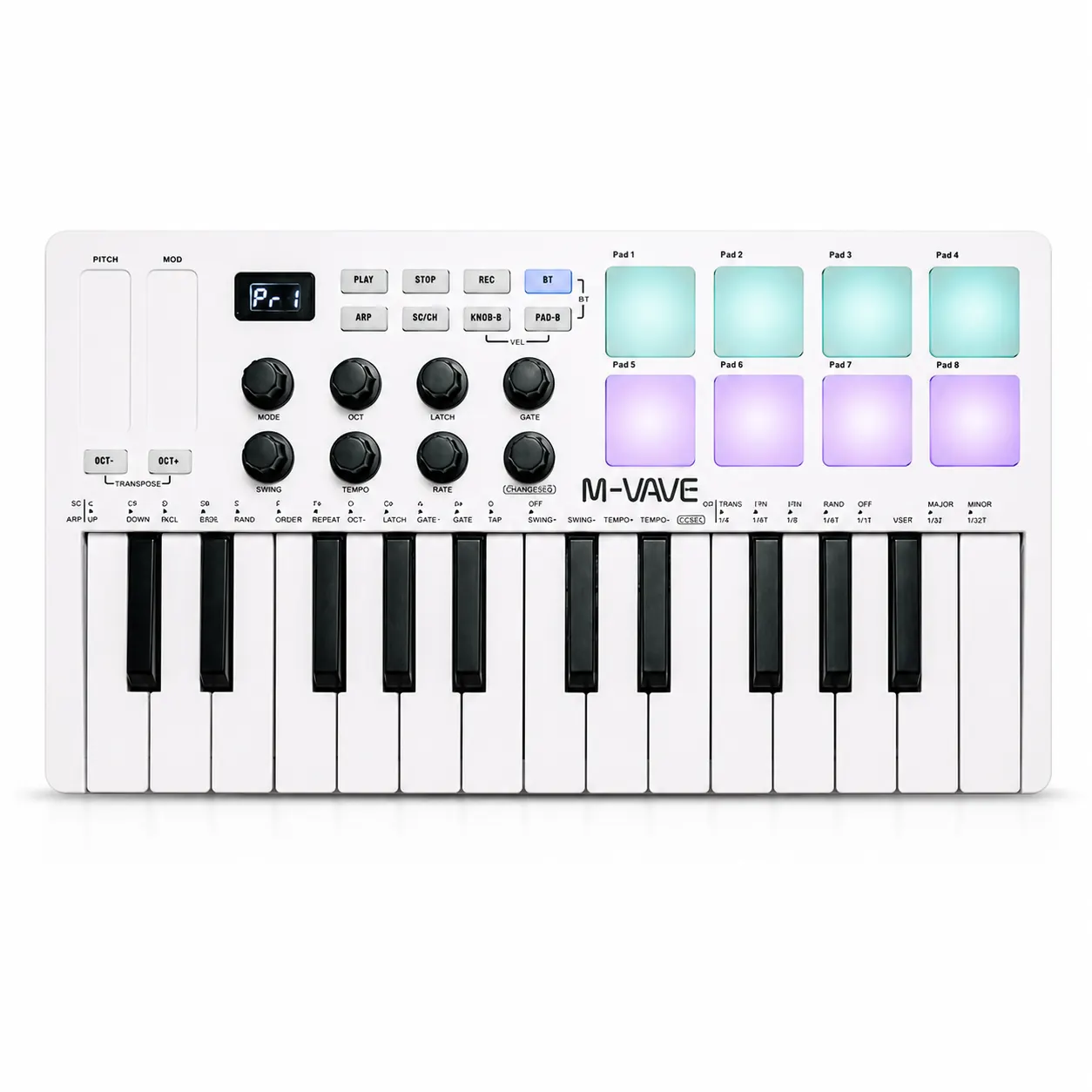 25 Key MIDI Keyboard Controller product view