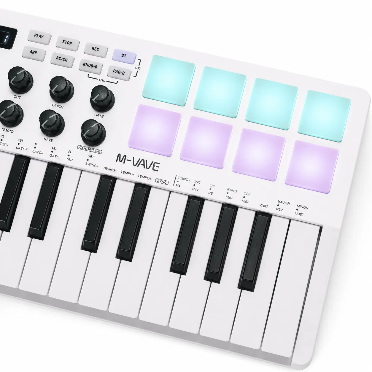 25 Key MIDI Keyboard Controller detail view